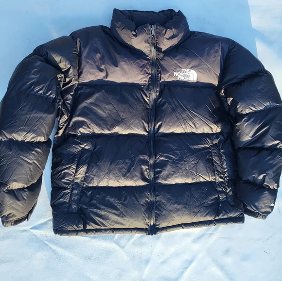 North Face Nuptse 700 Down Black Puffer Coat Mens - Picture 2 of 8